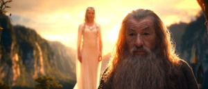 Galadriel in all her soft focus glory. Credit: Warner Brothers